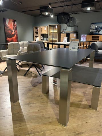 Eettafel Canarias 200 x 100 cm - IN.HOUSE, Nieuw, 150 tot 200 cm, Industrieel, Rechthoekig