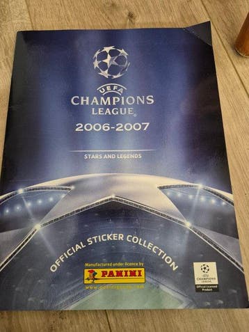 2006/07 Panini UEFA Champions League Cristiano Ronaldo, Nieuw