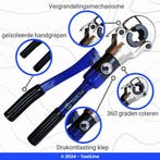 ToolLine | Perstang U-set (hydraulisch) | Waterleiding, Verzenden, Nieuw