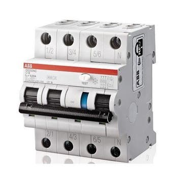 ABB aardlekautomaat 3P+N C25 30mA DS203NC C25 A30, Ophalen of Verzenden, Nieuw