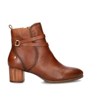 Pikolinos Calafat enkellaarsjes voor dames in het Cognac, Overige kleuren, Verzenden, Lage of Enkellaarzen, Nieuw