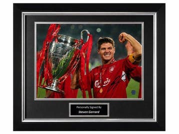 Liverpool - Premier League - Steven Gerrard Signed Liverpool, Verzamelen, Nieuw