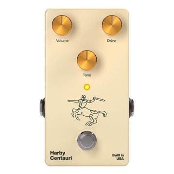 Harby Pedals USA HCENT overdrive-boost-buffer gitaar effect, Ophalen of Verzenden, Nieuw