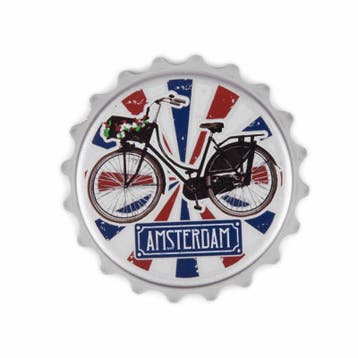 Opener magneet Bike & Stars Amsterdam, Ophalen of Verzenden, Nieuw