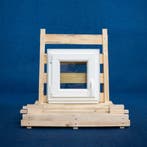 Kunststof kozijn standaardmaat met glas, Doe-het-zelf en Verbouw, Kozijnen en Schuifpuien, Kunststof, Raamkozijn, Nieuw, Ophalen of Verzenden
