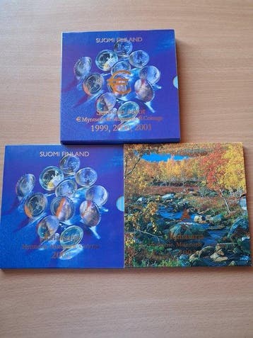 Finland. Year Set (BU) 1999/2003 (5 sets) (Zonder