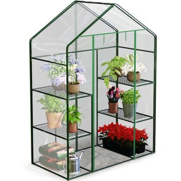 Mini Kas Balkon | Stalen Frame | Laatste Stuks!, Staal, Folie, Ophalen of Verzenden, Kweekkas