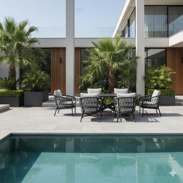 Arezzo San Francisco low dining tuinset 240x100xH69 cm 7, Tuin en Terras, Tuinsets en Loungesets, Ophalen of Verzenden, Nieuw