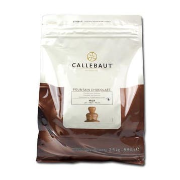 Callebaut Fontein chocolade Melk 2,5 kg, Verzenden, Nieuw