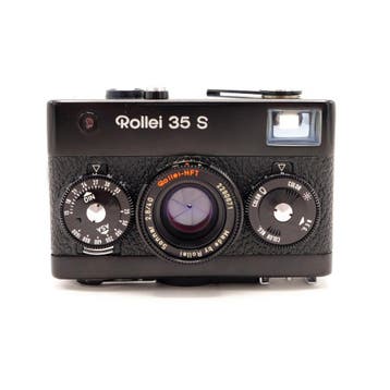 Rollei 35 S Analoge Camera (Occasion) + 1 jaar Garantie!, Audio, Tv en Foto, Fotocamera's Analoog, Ophalen of Verzenden, Gebruikt