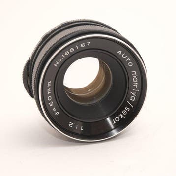 Mamiya Auto mamiya / sekor 50mm 1:2 No.166157 Cameralens, Nieuw