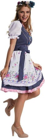2dekans | Dressforfun Mini-Dirndl Garching model 2 M -, Ophalen of Verzenden, Zo goed als nieuw