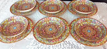 Tafelservies voor 6 (12) - Samarcanda - Keramiek - 12-delig