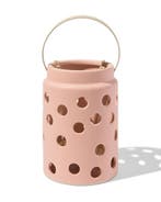 HEMA Lantaarn 13x19cm terracotta, Verzenden, Nieuw