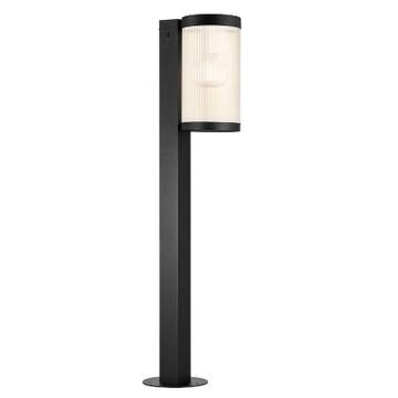 Zwarte buitenlamp retro, Coupar, IP54, Ophalen of Verzenden, Nieuw, Overige materialen, Staande lamp