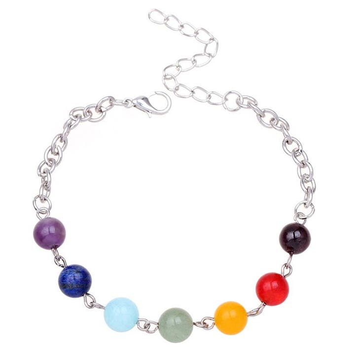 Fako Bijoux - Armband - Chakra Reiki - Multicolour, Sieraden, Tassen en Uiterlijk, Armbanden, Verzenden