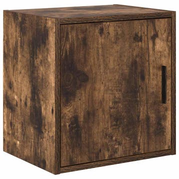 vidaXL Garagewandkast bewerkt hout gerookt eiken, Verzenden, Nieuw