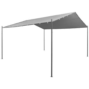 Zonnescherm 400cm Antraciet | Laatste Stuk!, Tuin en Terras, Ophalen of Verzenden, Zo goed als nieuw, Tuinpaviljoen