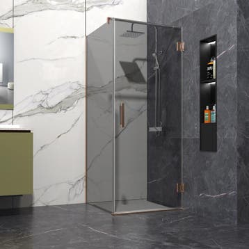 Sani Royal Douchecabine Rookglas 100x60 cm, Nieuw