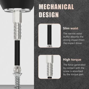 6-delige Magnetische Impact Schroefbits Set - Heavy Duty S2, Verzenden, Nieuw