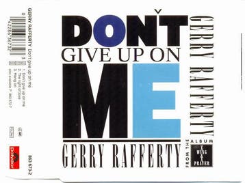 cd single - Gerry Rafferty - Dont Give Up On Me, Cd's en Dvd's, Cd Singles, Verzenden, Zo goed als nieuw, Country en Western