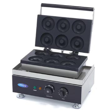 Maxima Donutmaker 6 Donuts Ø8 cm Ingebouwde Timer, Verzenden, Nieuw