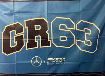 Mercedes - AMG Petronas F1 - Signed - George Russell -, Verzamelen, Automerken, Motoren en Formule 1, Nieuw