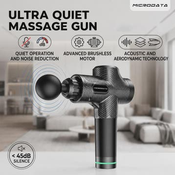 Professionele Massage Gun met LCD Touchscreen - 30 Snelheden, Verzenden, Nieuw