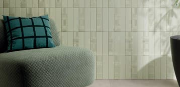 Vloertegel/Wandtegel Cifre Volume Groen Mat 6x25, Keramiek, Nieuw, 20 tot 40 cm, 10 m² of meer