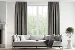 Lifa Living - Grijze Luxe Gordijnen - Verduisterend -, Verzenden, Nieuw