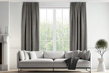 Lifa Living - Grijze Luxe Gordijnen - Verduisterend -, Verzenden, Nieuw