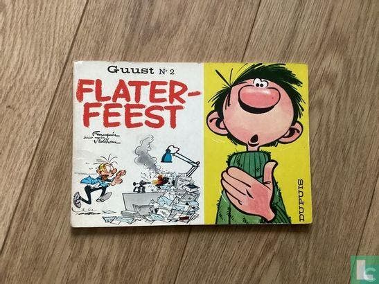 Guust - Flater-feest - 1963, Boeken, Stripboeken, Zo goed als nieuw, Eén stripboek, Verzenden