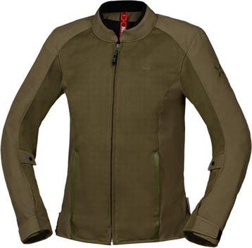 IXS Oxy-Air Mesh Dames Olijfgroen Textiele Motorjas, Motoren, Kleding | Motorkleding, Nieuw met kaartje, Jas | textiel, Verzenden