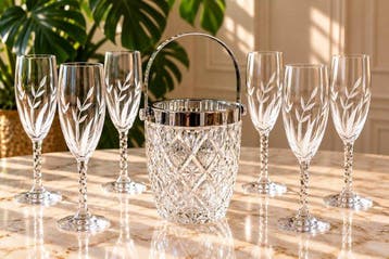 Decoratief ornament (7) - Cristal dArques - Frankrijk -