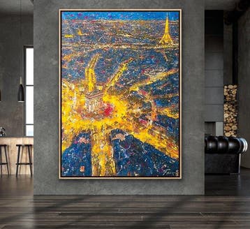 Joaquim Falco - PARÍS ARC DE TRIOMPHE AT NIGHT XXL