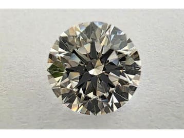 Veiling - Diamant briljant 0.70 crt ( IGI gecertificeerd ), Nieuw