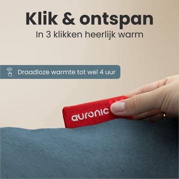 2dekans | Auronic Warmtekussen - Classic - 45x45 - Draadloos, Ophalen of Verzenden, Zo goed als nieuw