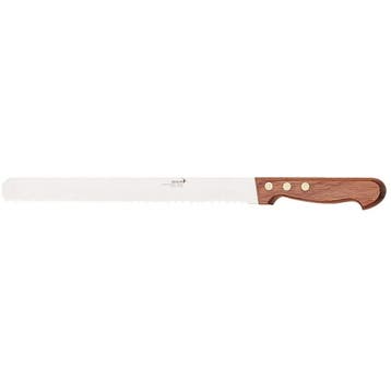 Déglon Taart- en broodmes – 25 cm – Houten handvat –, Ophalen of Verzenden, Nieuw, Hout