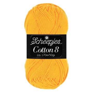 Scheepjes Cotton 8 - 714 - Haakgaren / Breigaren, Ophalen of Verzenden, Nieuw, Breien of Haken, Wol of Garen