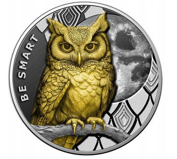 Kameroen. 1000 Francs 2026 – Owl: Be Smart – 1 oz Silver –