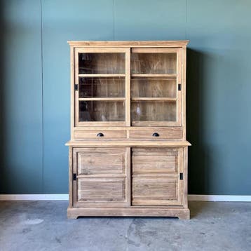 Teak buffetkast Utrecht -  145 cm, Ophalen of Verzenden, Nieuw