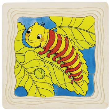 Goki houten puzzel vlinder - educat van €12,99 voor €6,50, Ophalen of Verzenden, Nieuw