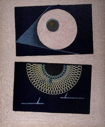 Max Ernst (1891-1976) - Nous nous sommes portés à la, Antiek en Kunst