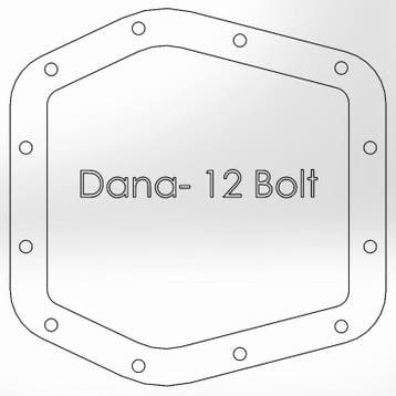 aFe Power Rear Differential Cover (Machined Black) 15-17 GM, Ophalen of Verzenden, Nieuw