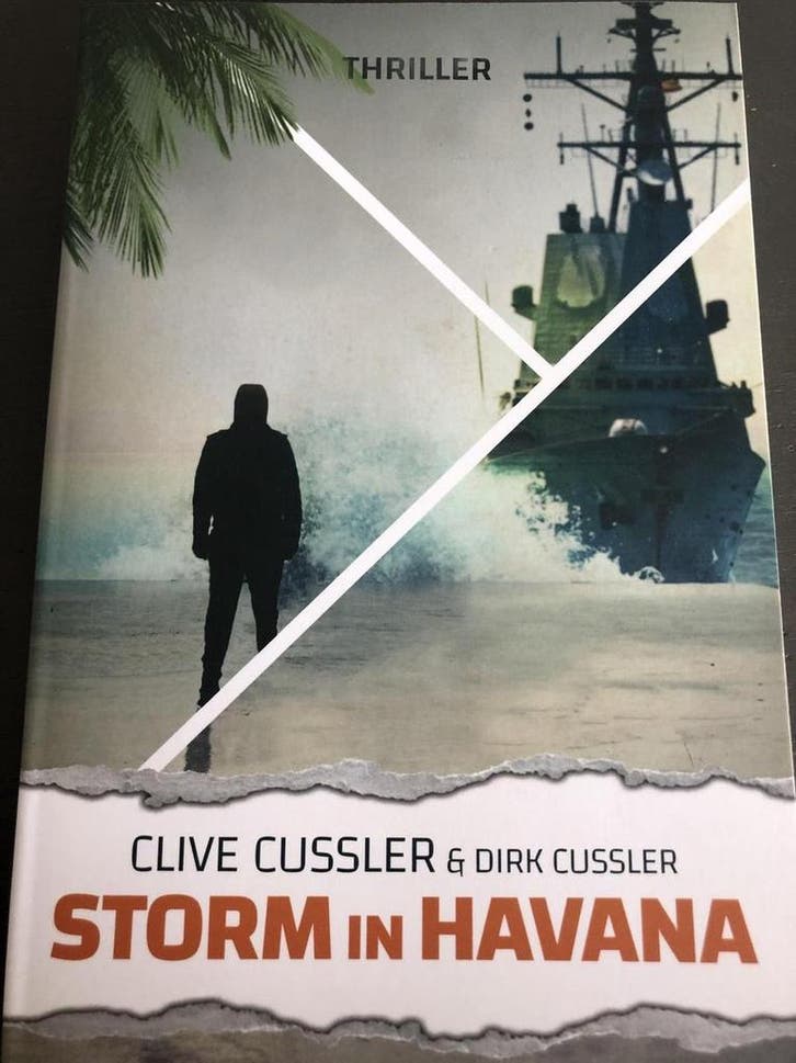 Storm in Havana 9789044352870 Clive Cussler, Boeken, Romans, Gelezen, Verzenden