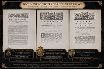 Règne Louis XVI (1774-1792) et Louis XV (1715-1774). - 1