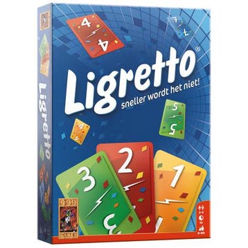 Ligretto Blauw Kaartspel, Ophalen of Verzenden, Nieuw