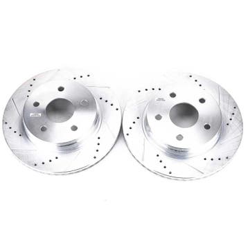 Power Stop 07-09 Chrysler Aspen Front Evolution Drilled &, Ophalen of Verzenden, Nieuw