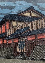 Rikka  (snow) - Signed by the artist - Nishijima