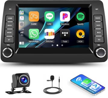 Android Autoradio Fiat Panda - 30% Korting - Retourdeal, Ophalen of Verzenden, Nieuw